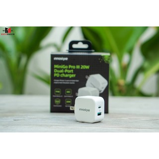 [HÀNG CHÍNH HÃNG] CỐC SẠC 2 CỔNG PD/QC3.0 20W INNOSTYLE MINIGO PRO III