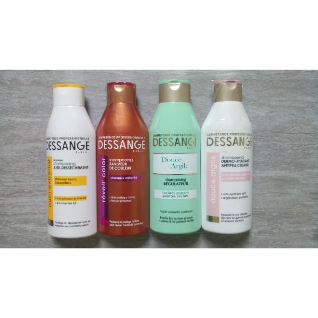 Dầu gội xả dessange Pháp 250ml dành cho tóc gàu, dầu, khô xơ hư tổn