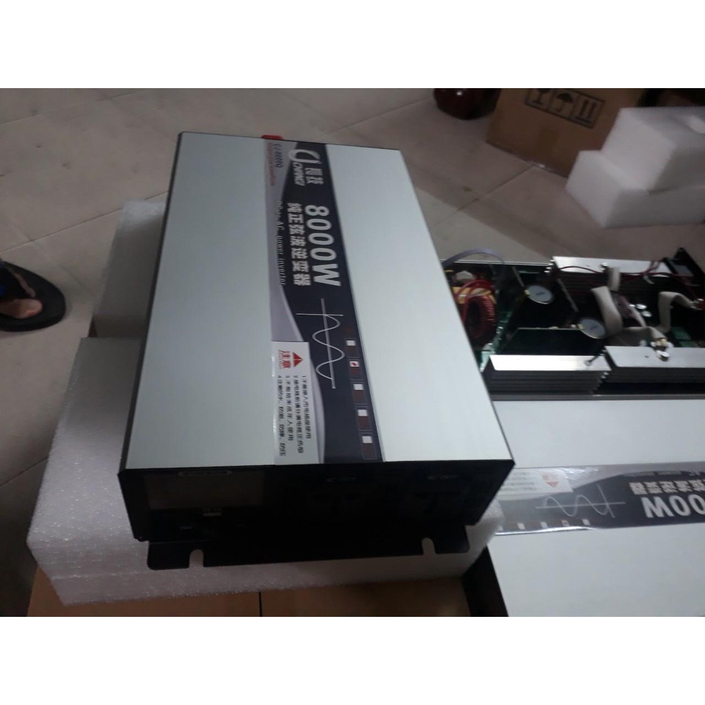 Bộ Đổi Nguồn 24V/48V sang 220V Sin Chuẩn CJ-8000w - Bộ Đổi Nguồn 220V Sin Chuẩn 8000w - 24v/48v - CJ8000W