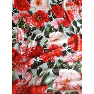 vải lụa satin hoa