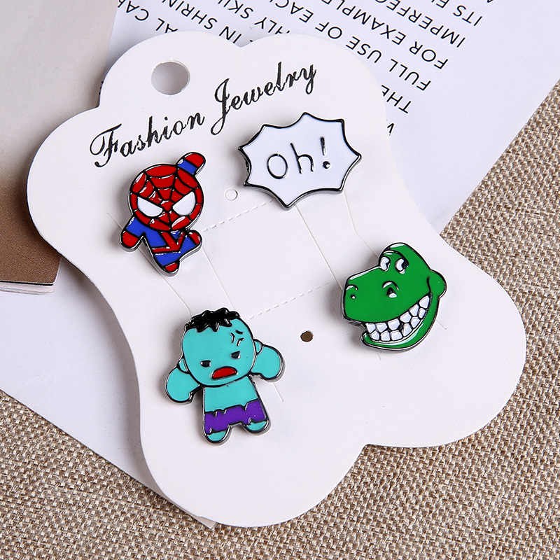 Pin cài áo Spiderman/ Hulk trong Marvel Studio - GC270