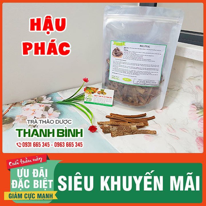 Hậu Phác 100g - Sấy Khô Khép Kín - Loại 1 Sạch Sẽ