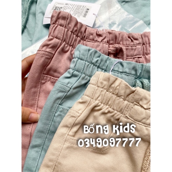 Quần Baggy Kaki Bé Gái Trơn GJ