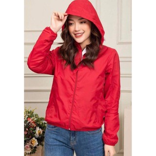 Áo gió nữ, áo khoác nữ 2 lớp