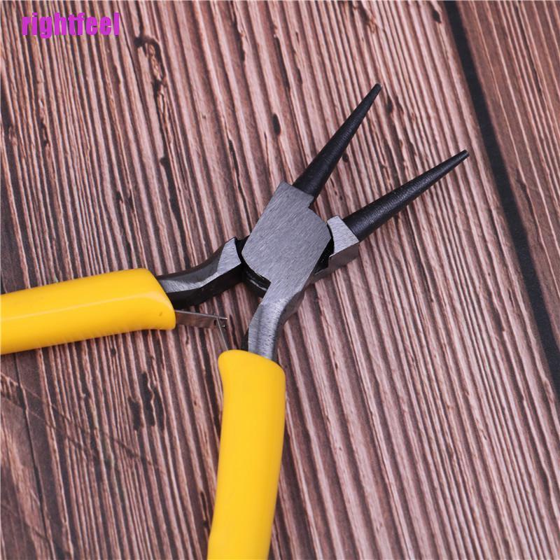 Kìm mũi dài đầu tròn mini bằng thép carbon chất lượng cao