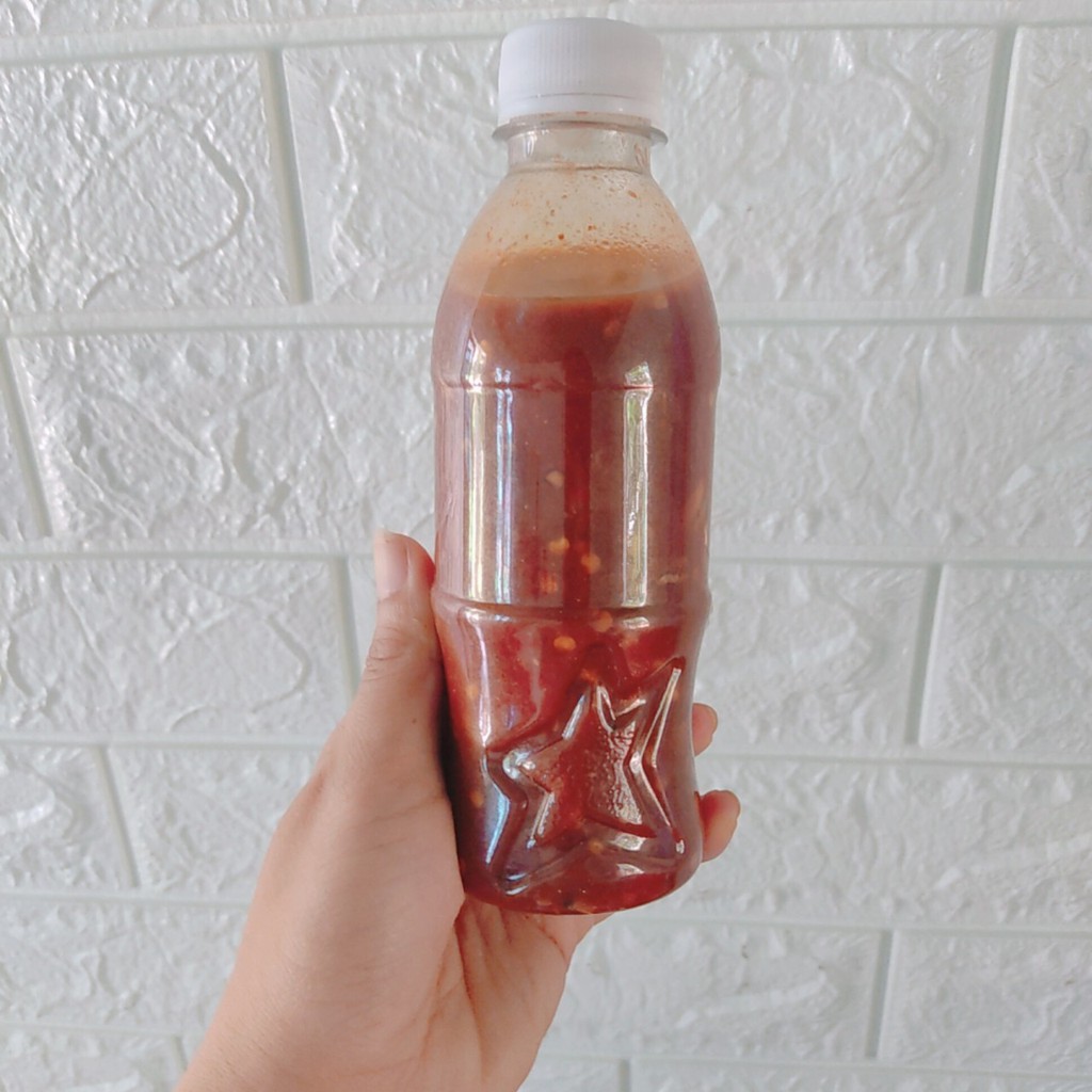 Mắm cá cơm quê Bình Định loại 1 hiệu Cô Chà chai 300gr  - Đặc sản xứ Nẫu - Ảnh thật