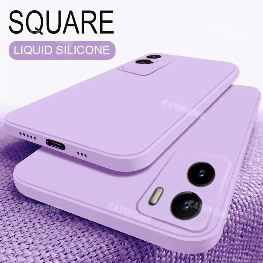 Ốp Điện Thoại Silicone Mềm Chống Sốc Dạng Vuông Cho Oppo A76 A36 A96 A54 A74 4G 5G A57 2022
