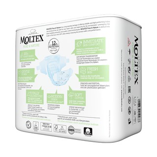 Bỉm/Tã dán Moltex New Born Size 2-4kg 22 miếng