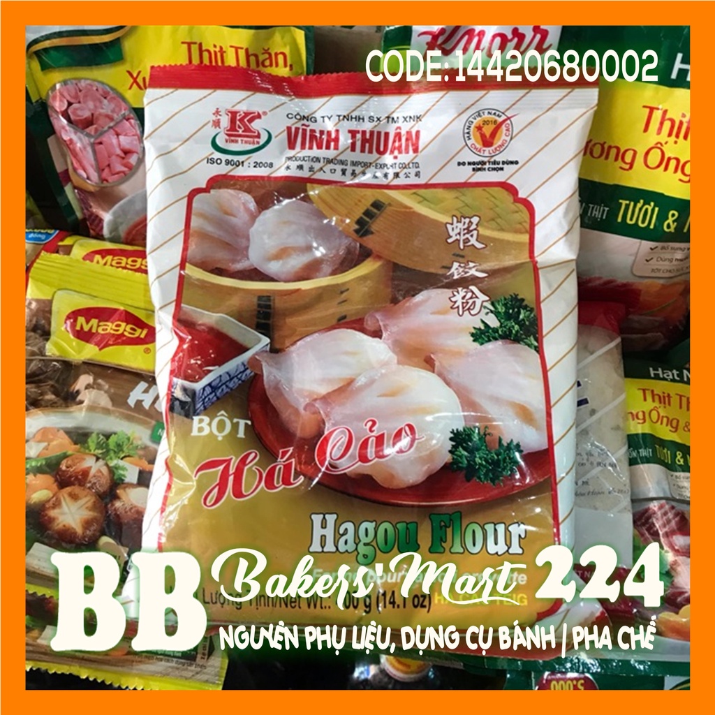 Bột trộn sẵn làm HÁ CẢO hiệu VĨNH THUẬN - Gói 400gr