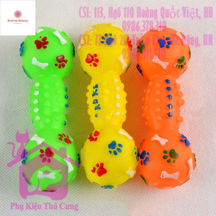 [Mã giảm mỹ phẩm chính hãng] Đồ chơi hình xương chút chít hình xương cho thú cưng - CutePets Phụ kiện chó mèo Pet shop H