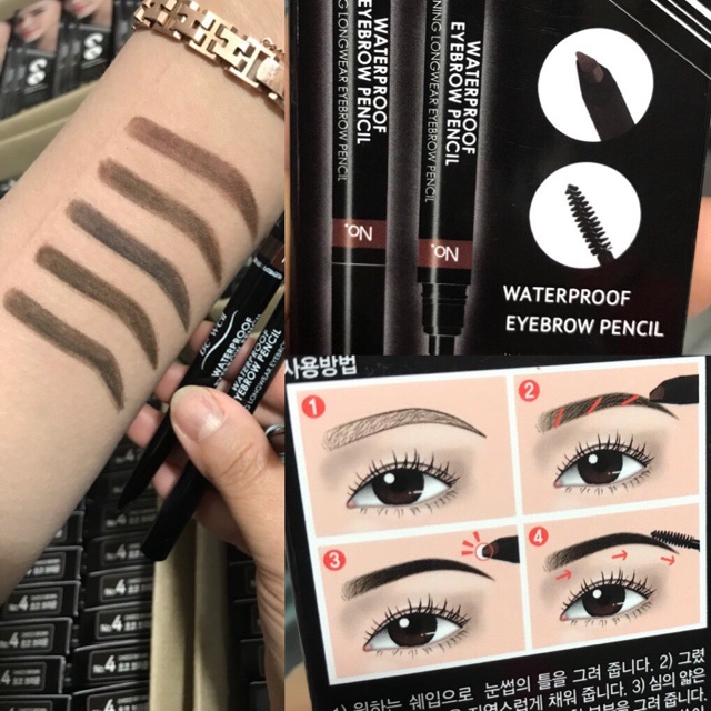 Chì kẻ chân mày  Be’well Eye Brow Pencil - sắc nét, chống trôi, chì mềm | BigBuy360 - bigbuy360.vn