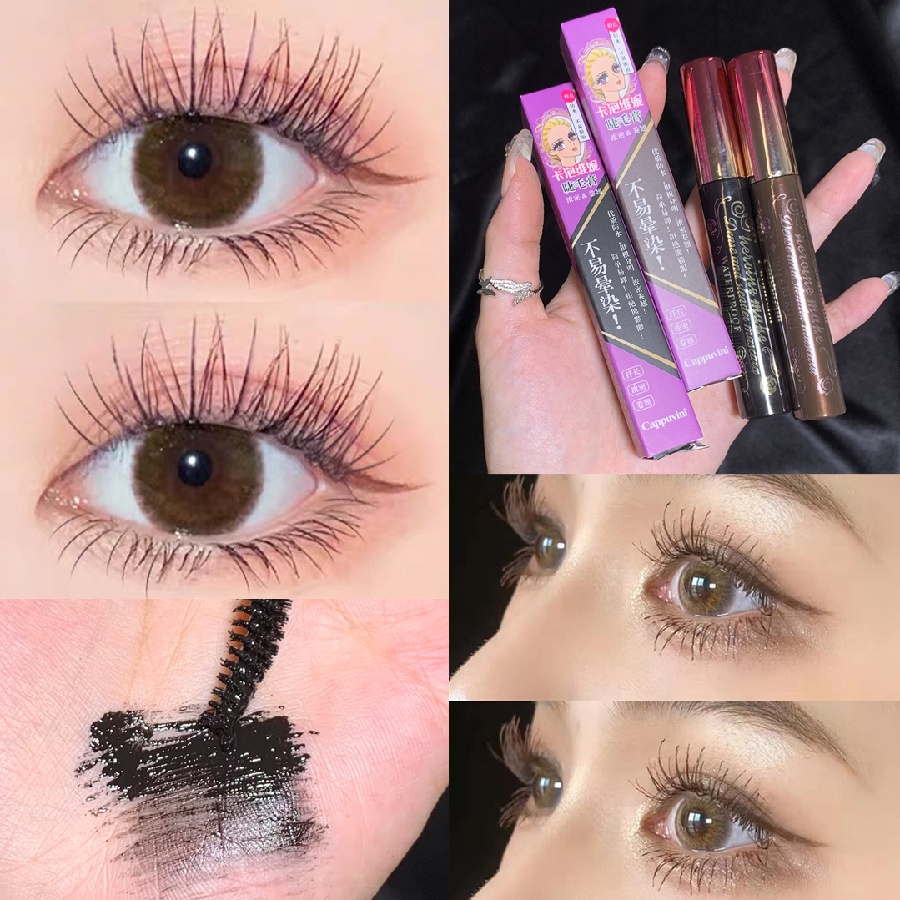 Mascara Cappuvini Uốn Mi Nâng Mi và Làm Dày Mi
