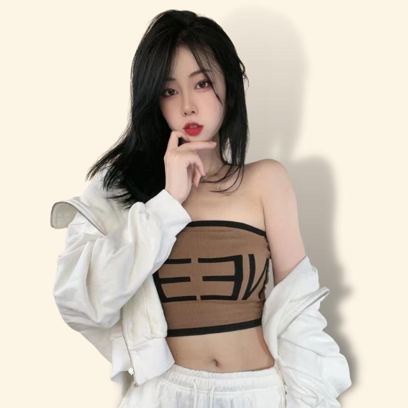 Áo Ống Cotton Không Dây Co Giãn Clover Official Áo Bra Không Dây [Có Mút Ngực] 28802