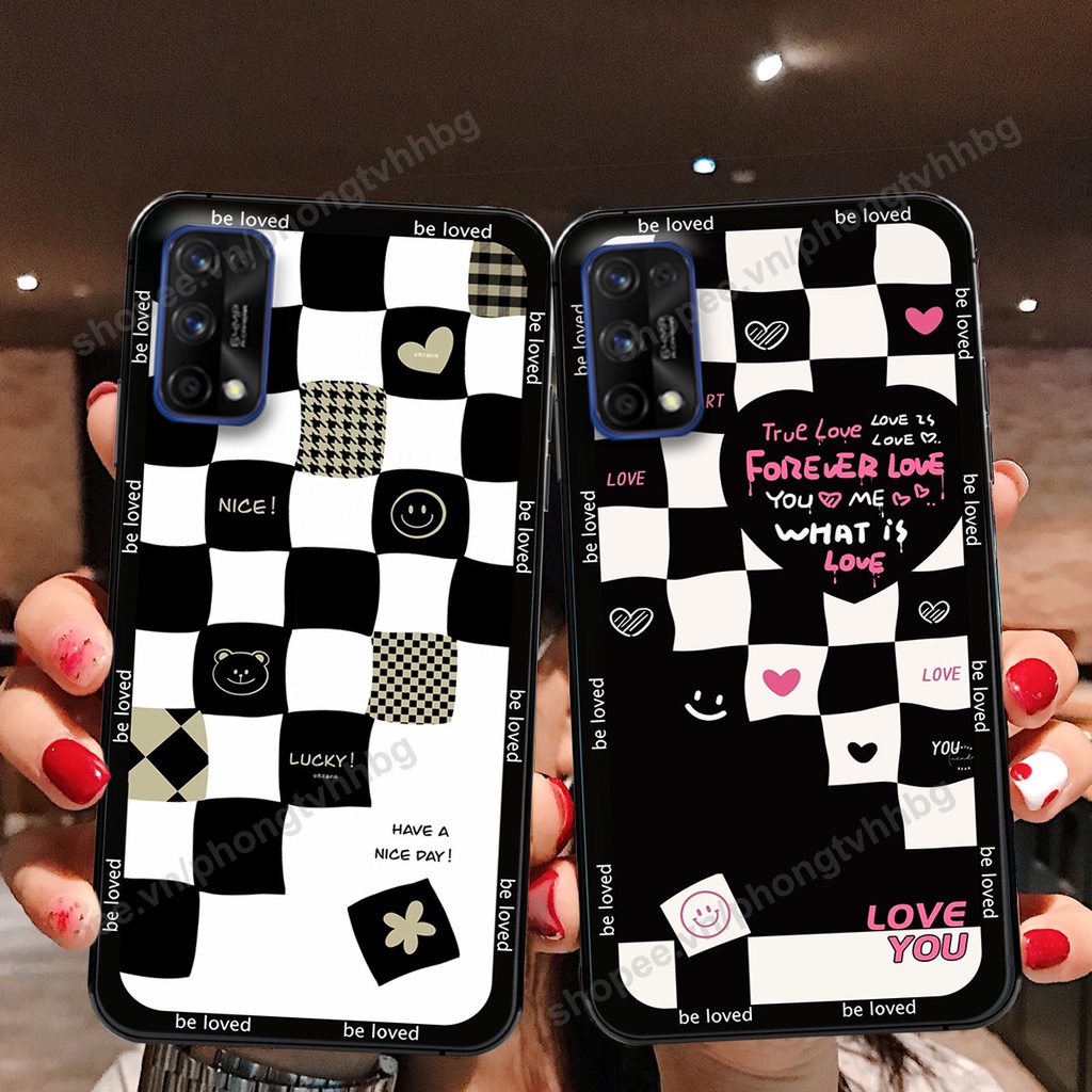 Ốp lưng Realme 7 / Realme 7 Pro  ốp họa tiết trái tim caro, chuột mikey thể thao cực đẹp cute cực bền bỉ