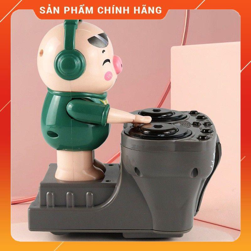 Heo Phát Nhạc - Chú Heo Chơi DJ Năng Động Siêu Dễ Thương Nhảy Theo Nhạc Và Đèn Cho Bé