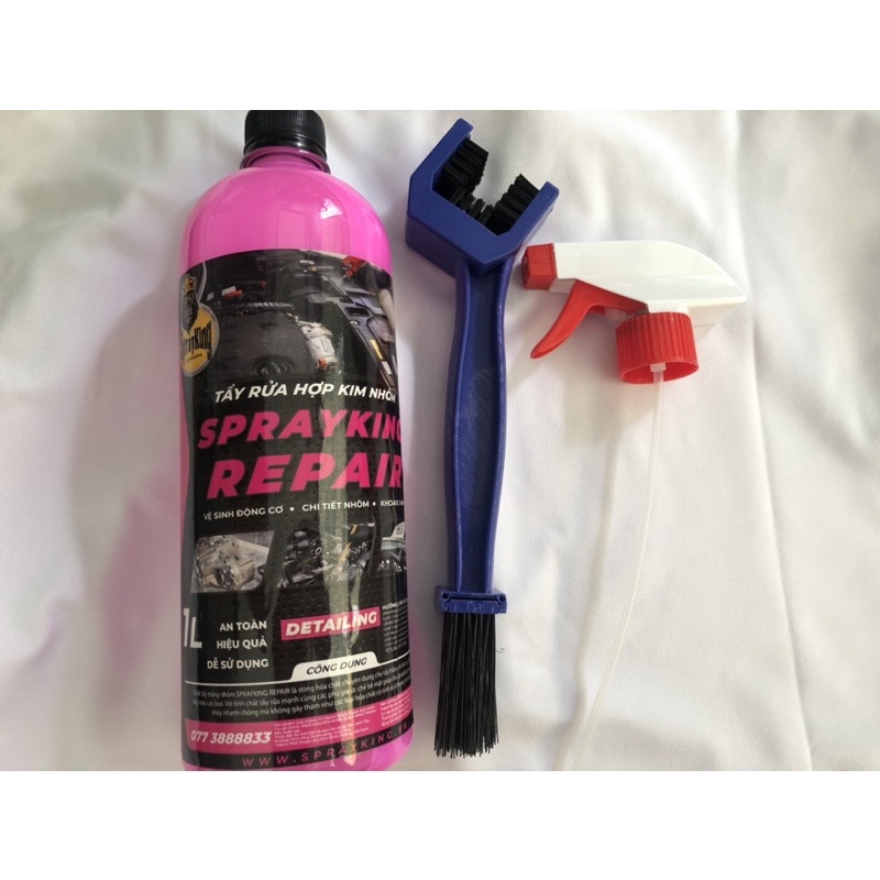 SPRAYKING REPAIR DUNG DỊCH TẨY RỬA LÓC MÁY , DÀN CHÂN , HỢP KIM NHÔM