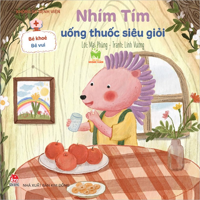 Sách – Combo Bé khỏe bé vui – Không sợ bệnh viện ( 5 quyển)