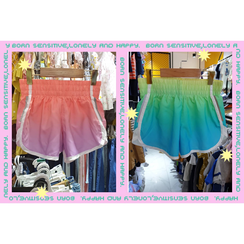 Quần short thể thao (mẹ và bé)