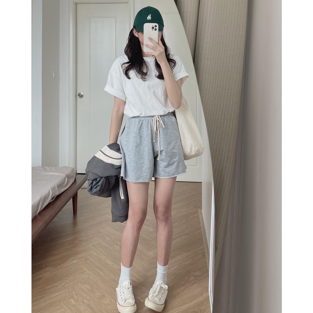 Q011 Quần short da cá Audrey | BigBuy360 - bigbuy360.vn