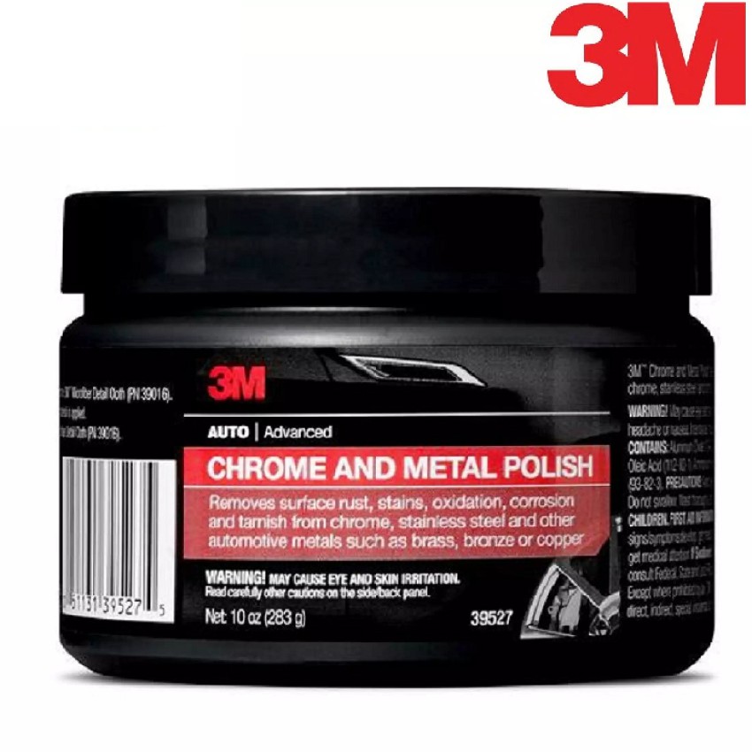 [CHẤT LƯỢNG] Kem Đánh Bóng Kim Loại 3M Chrome and Metal Polish giúp tẩy rỉ sét, chống ăn mòn, oxy hóa trên bề mọi bề mặt