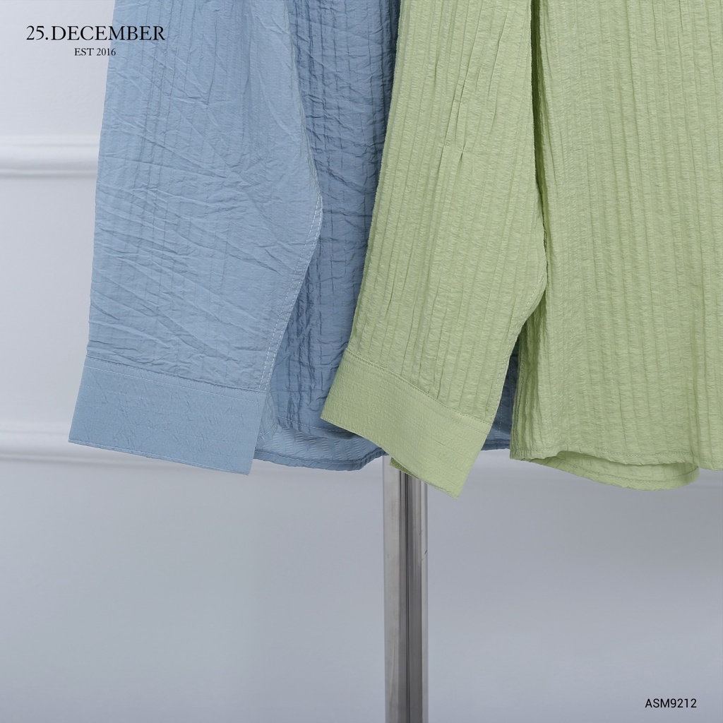 Áo sơ mi nam chất vải mềm, đẹp - Thương hiệu 25.December mã ASM9212