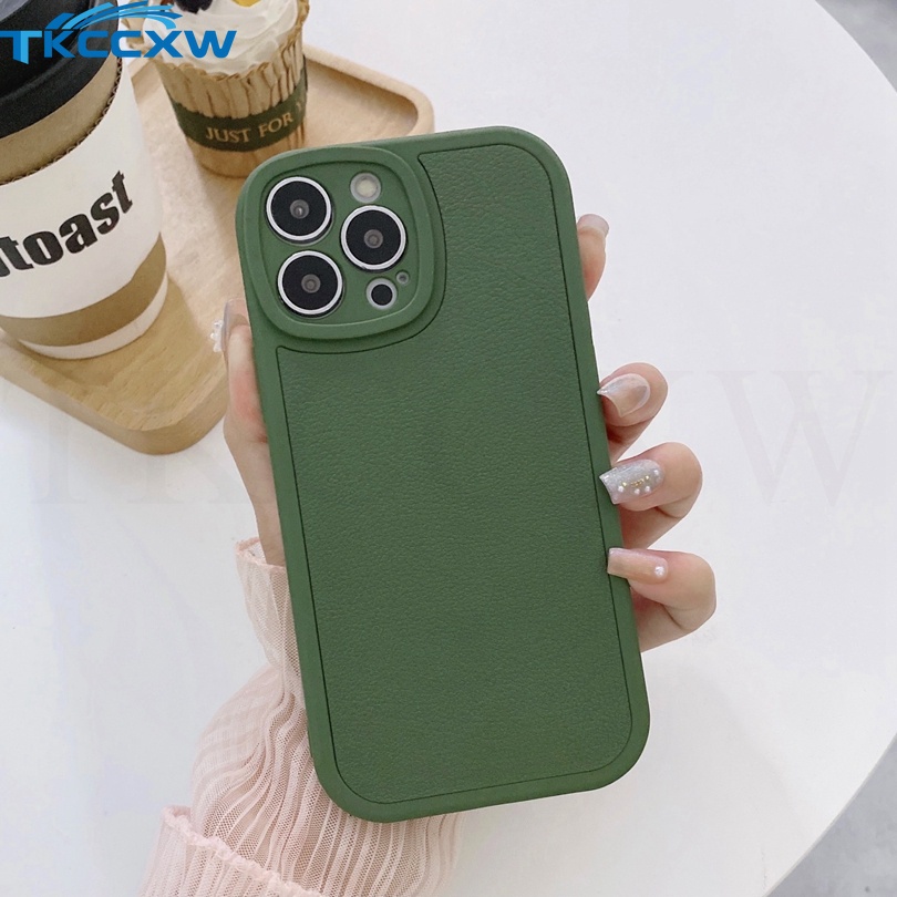 Ốp Điện Thoại Da Mềm Đơn Giản Thời Trang Bảo Vệ Ống Kính Máy Ảnh Cho Realme X Q5i Q5 Pro GT Neo Flash GT2 GT Neo3T 2 2T 3