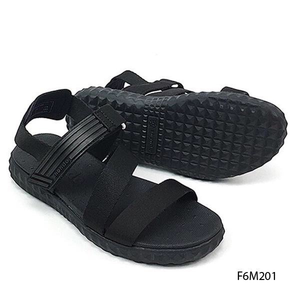 SHAT SHONDO - Giày Sandal Quai Chéo Shondo F6M201 Đen đen