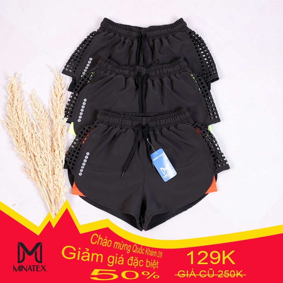 Quần short bơi, quần đùi đi biển 2 lớp cho nữ 5 màu | BigBuy360 - bigbuy360.vn