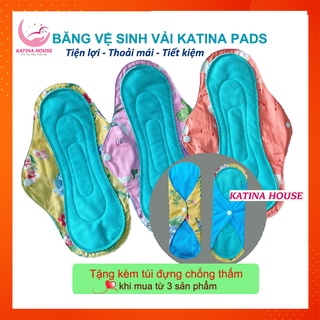 Băng vệ sinh vải Katina Pads an toàn sạch sẽ, tiết kiệm