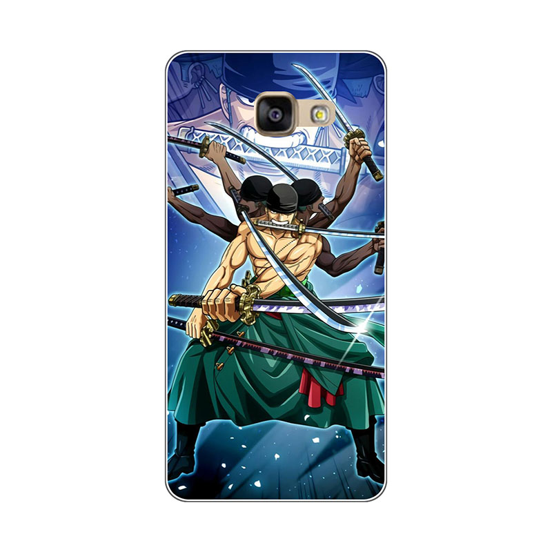 Fashion One Piece Cartoon Case For Samsung Galaxy C5 C5000 C7 C7000 C8 C9 Pro Cover Luffy Roronoa Zoro Soft Shell