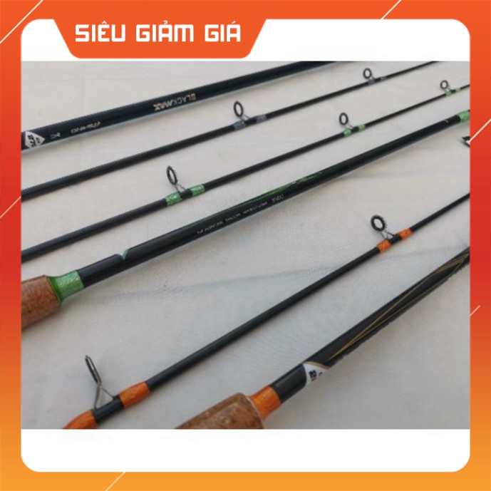 R Cần Câu Ashino Black Max 2m7 Carbon xoắn Cán Gỗ Chất Lượng [Giá rẻ]