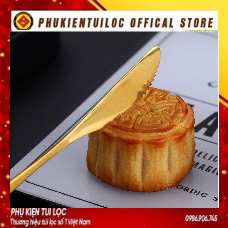 Bộ Dao nĩa trái cây bằng thép không gỉ ăn bánh tráng miệng, trái cây- Phukientuiloc.com