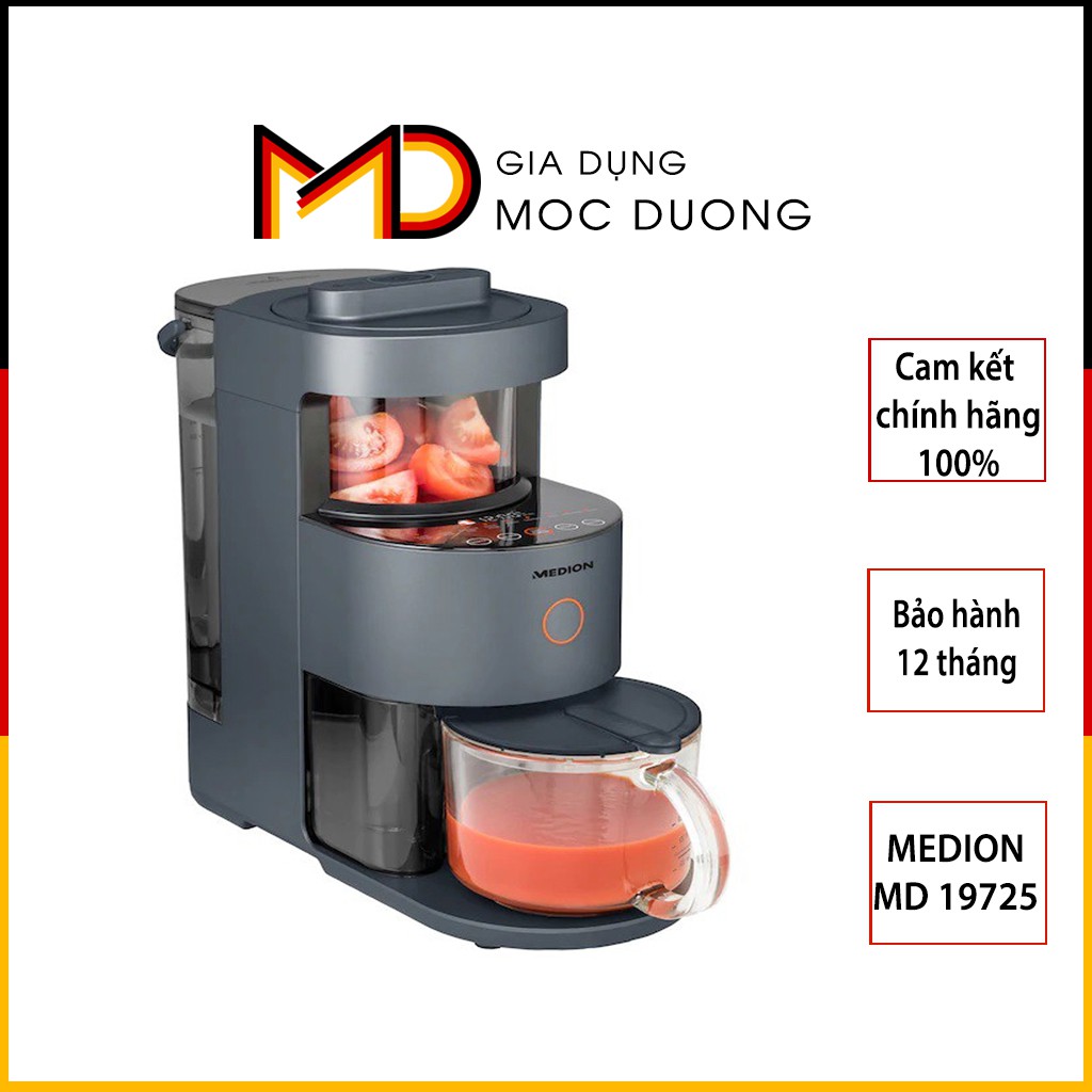 Máy làm sữa hạt MEDION MD 19725, chính hãng, Gia Dụng Mộc Dương