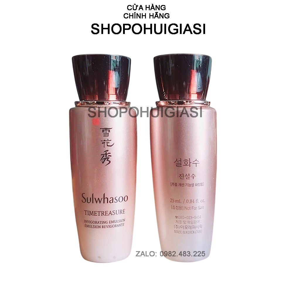 Sữa dưỡng thông đỏ sulwhasoo tái sinh da 25ml