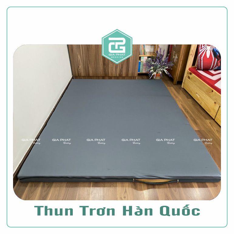 Áo bọc nệm Thun lạnh Hàn Quốc 2 mặt có dây kéo, đủ kích thước( Áo bọc Topper, Ga Nệm, Áo Nệm, Giáp Nệm, Drap Nệm