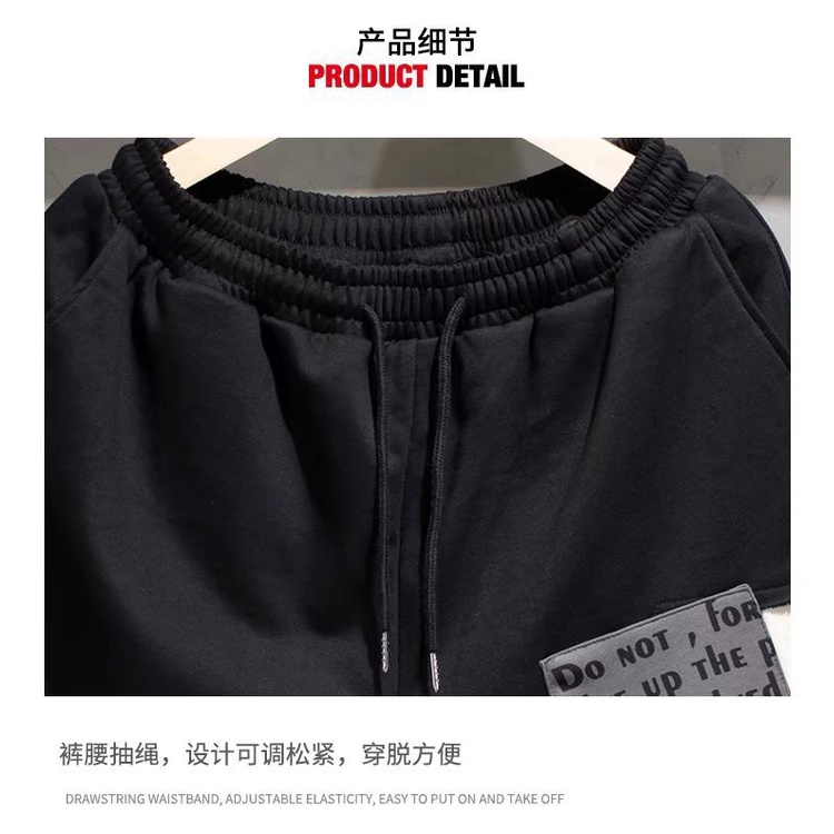 Quần Short Thể Thao Giả Hai Lớp Dáng Rộng Phong Cách Hip Hop Thời Trang Mùa Hè Cho Nam