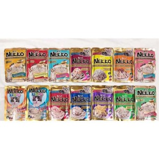 Nekko Kitten Chicken/Tuna/Salmon/Goat milk 70g - Sốt mịn cho mèo con thịt gà/cá ngừ/cá hồi/sữa dê