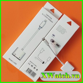 Jack chuyển đổi iphone sang jack 3.5mm và lighting / Lighting to 3.5mm Adapter