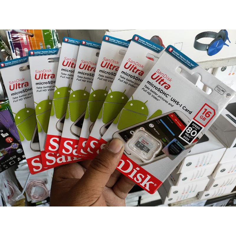 Thẻ Nhớ Micro Sd Hiệu Sandisk Chính Hãng 16gb | BigBuy360 - bigbuy360.vn