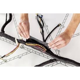 3 cuộn băng keo vải cách điện chịu nhiệt  Tesa 51608 19mm x 25 m chuyên dùng cho ô tô, xe máy...