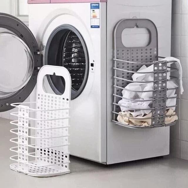 Giỏ treo tường đựng quần áo đồ dùng nhà tắm