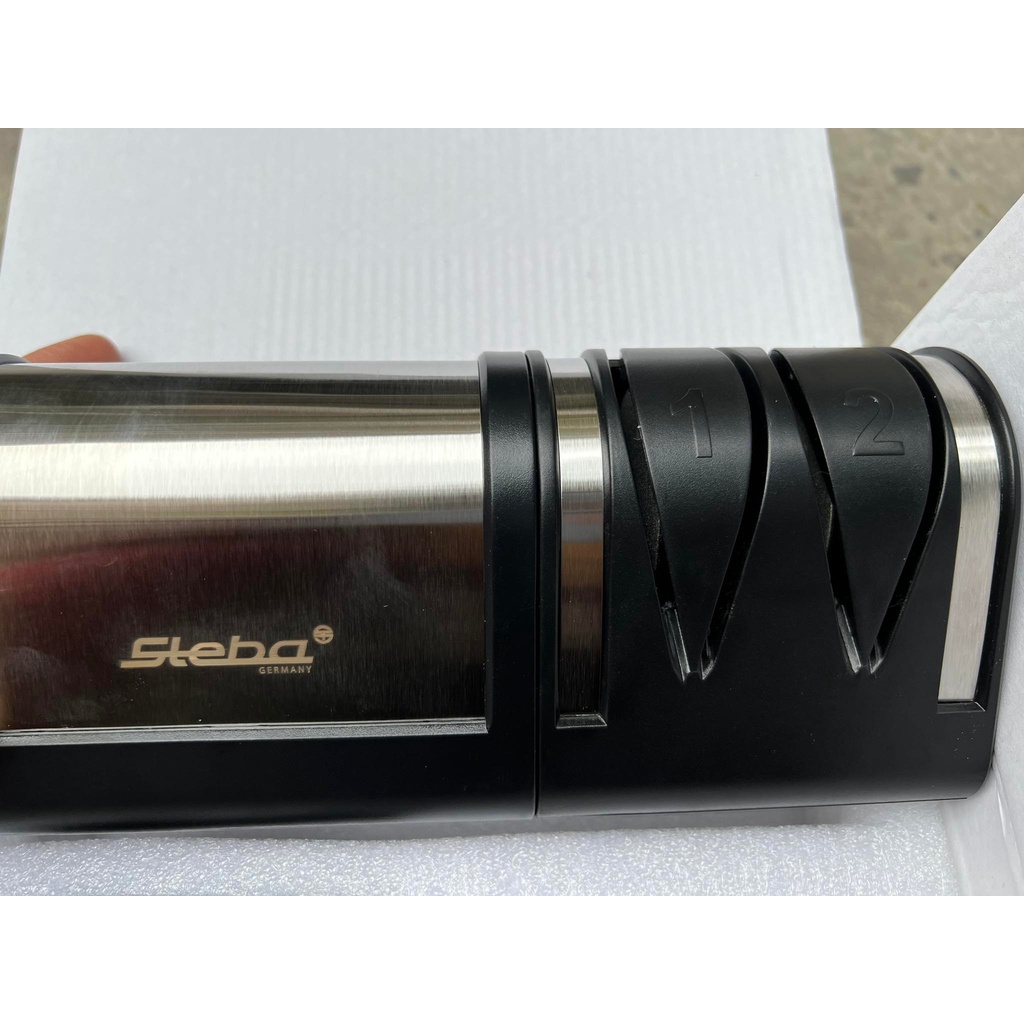 Máy mài dao điện Steba KS1 có 2 chế độ mài thô và sắc bén