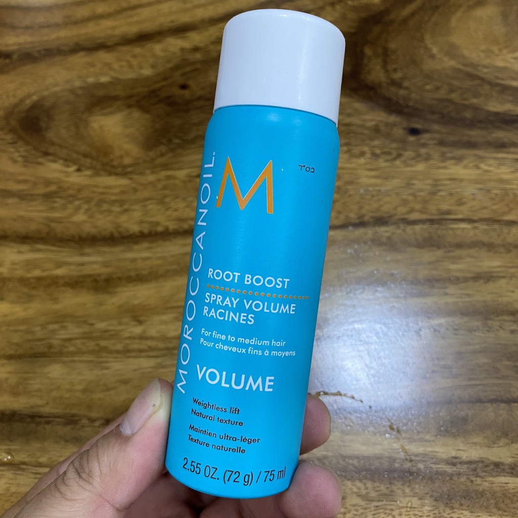 Xịt nâng phồng chân tóc Moroccanoil Root Boost Spray Volume Racines 75ml