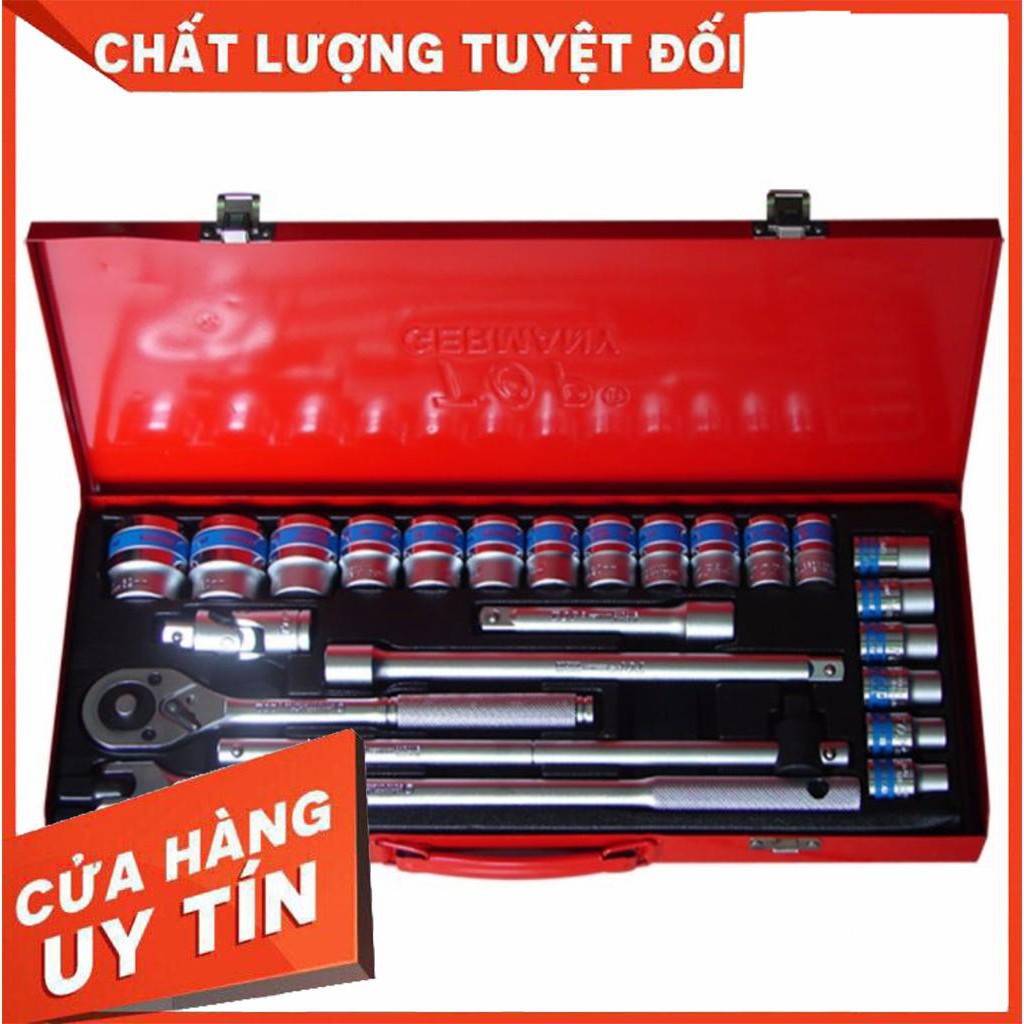 Bộ tuýp 24 món Đức ( Bông ) hệ mét Top  -  KW-S424D-12