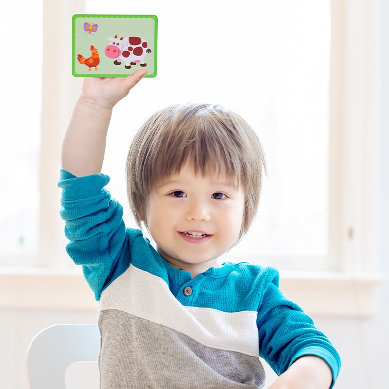 Bộ Ghép Hình Nam Châm Bằng Gỗ Chủ Đề Nông Trại