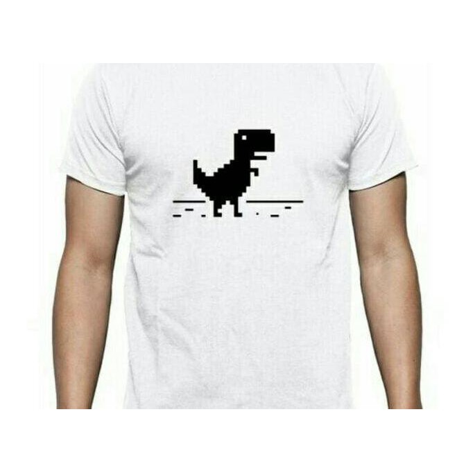 Áo Thun In Chữ Lucy Store! Google Chrome T-Rex Thời Trang Cao Cấp