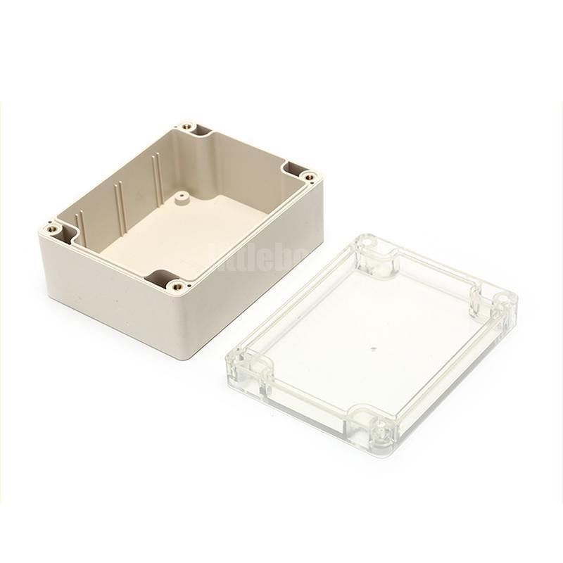 Hộp điện bằng nhựa 115x90x55mm nắp trong suốt