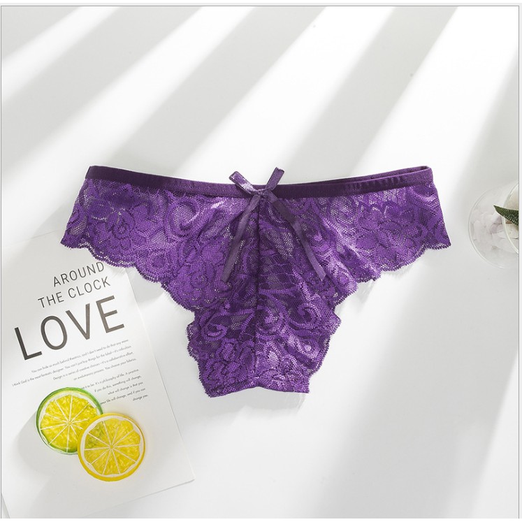 Quần lót ren gợi cảm sexy xuyên thấu dễ thương Ozani QL012a | BigBuy360 - bigbuy360.vn
