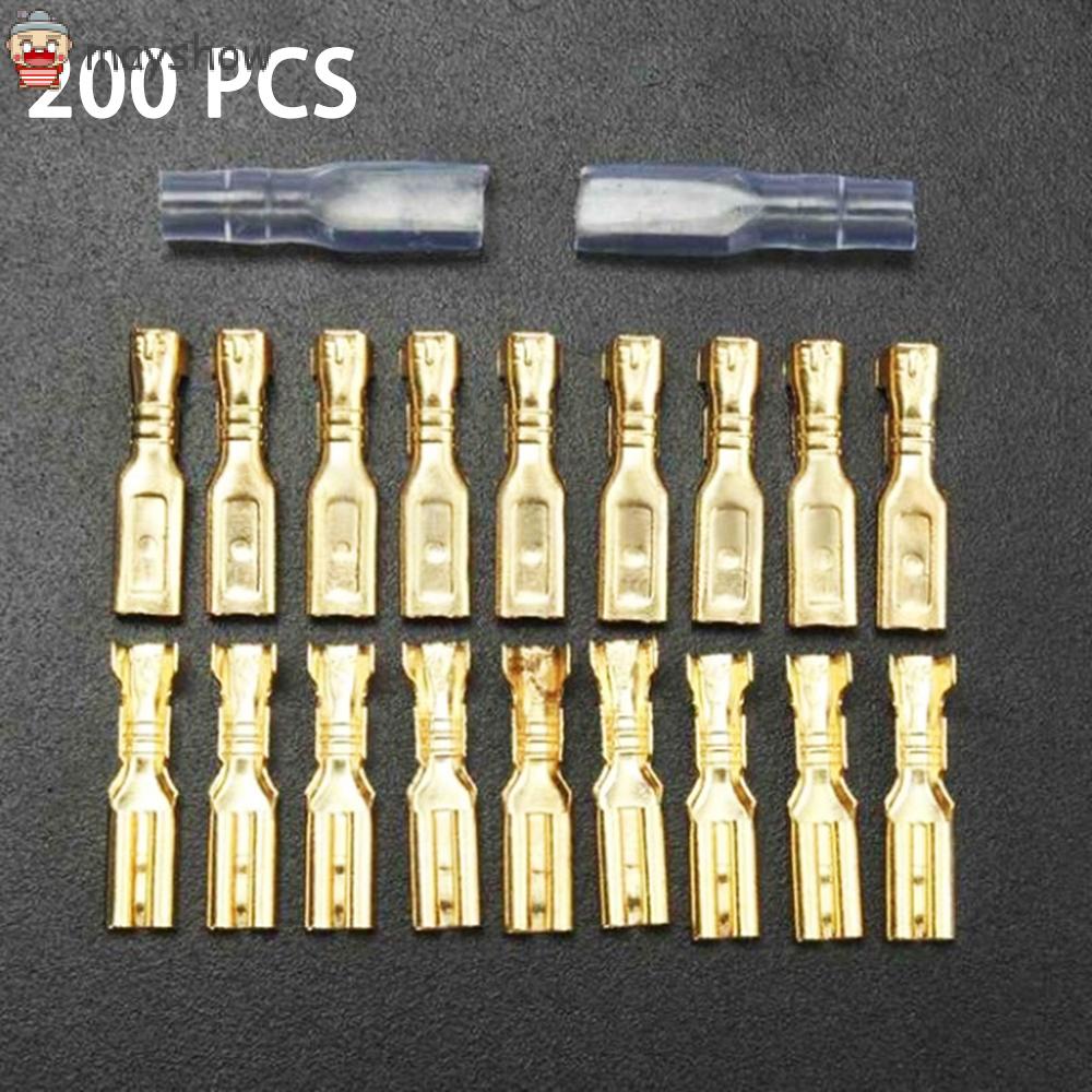 Set 200 Đầu Nối Dây Điện Cách Nhiệt Thiết Kế Mới Siêu Bền Tiện Dụng