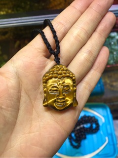 Mặt dây chuyền hình Phật đá Mắt Hổ